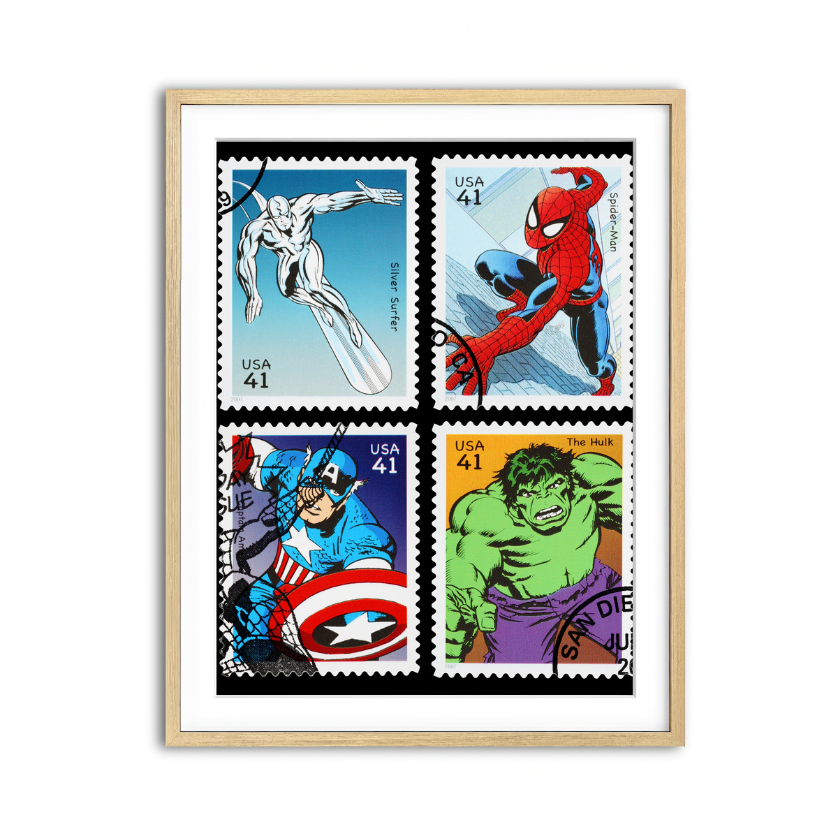 Framed Print 3x4 Natural