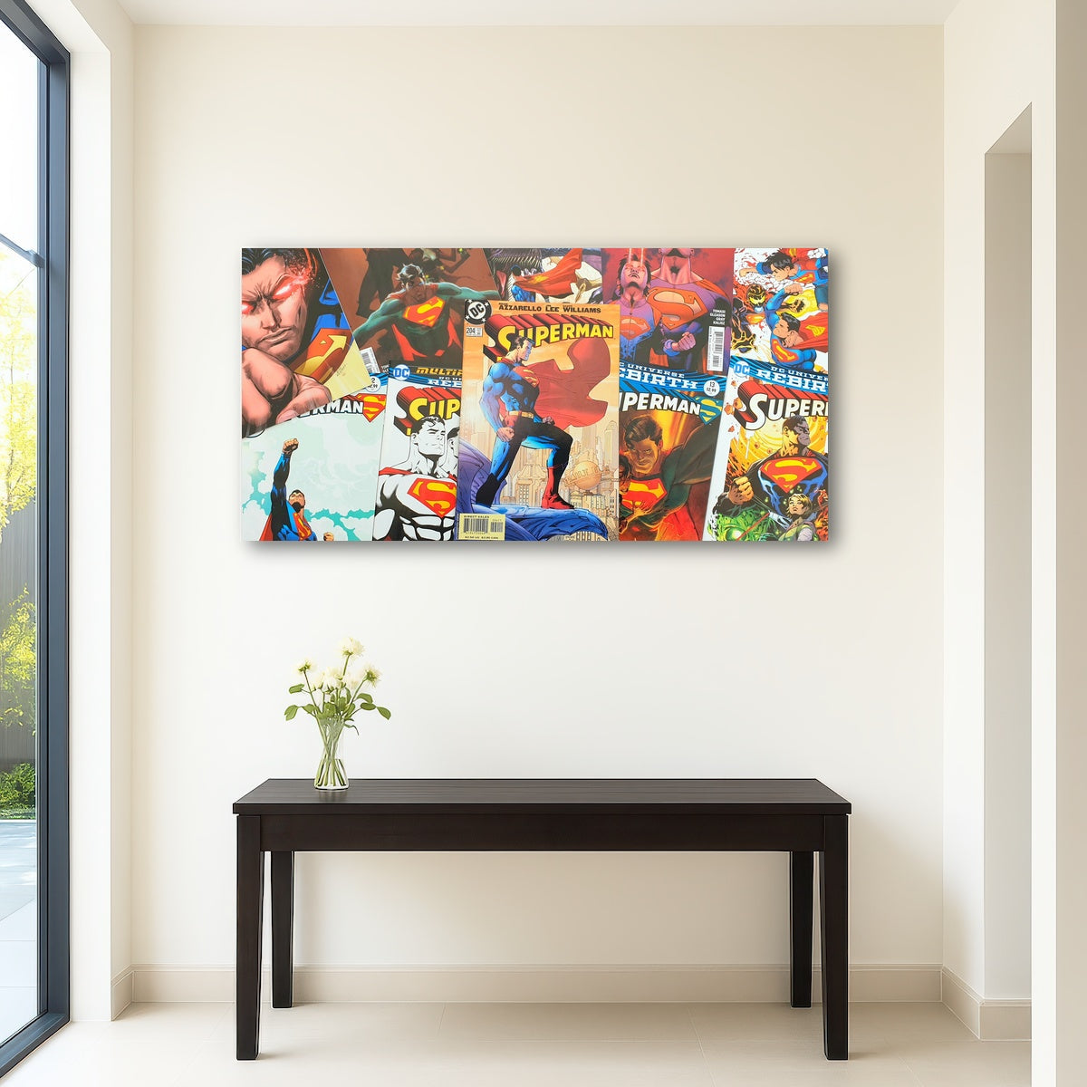 AUTO-MOCKUP ROOM | Superman comic books