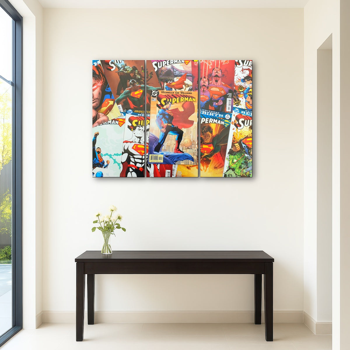 AUTO-MOCKUP ROOM | Superman comic books