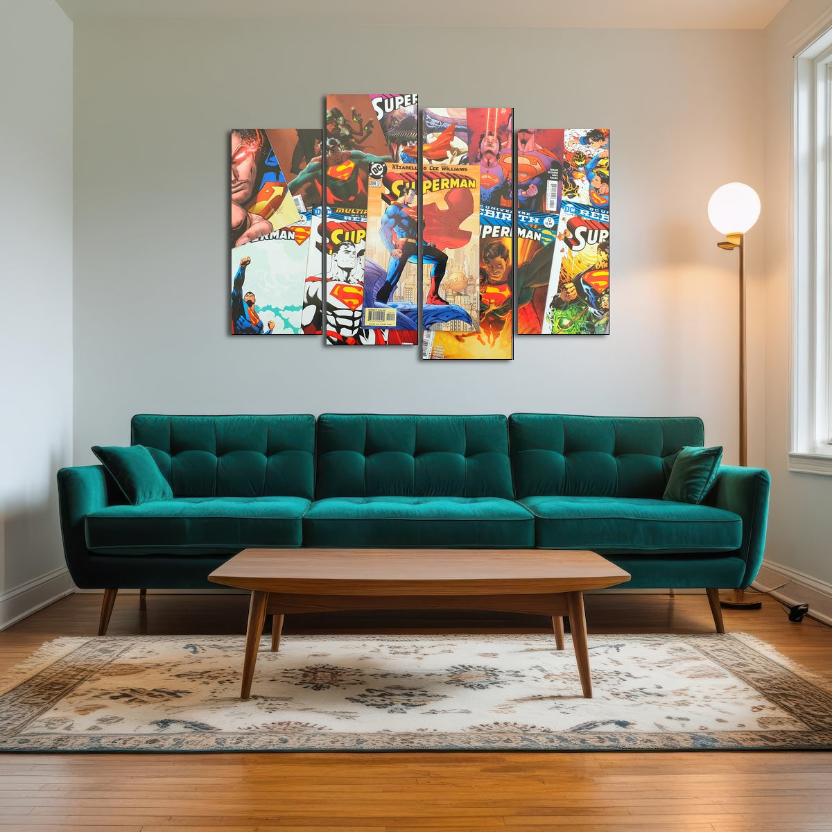 AUTO-MOCKUP ROOM | Superman comic books