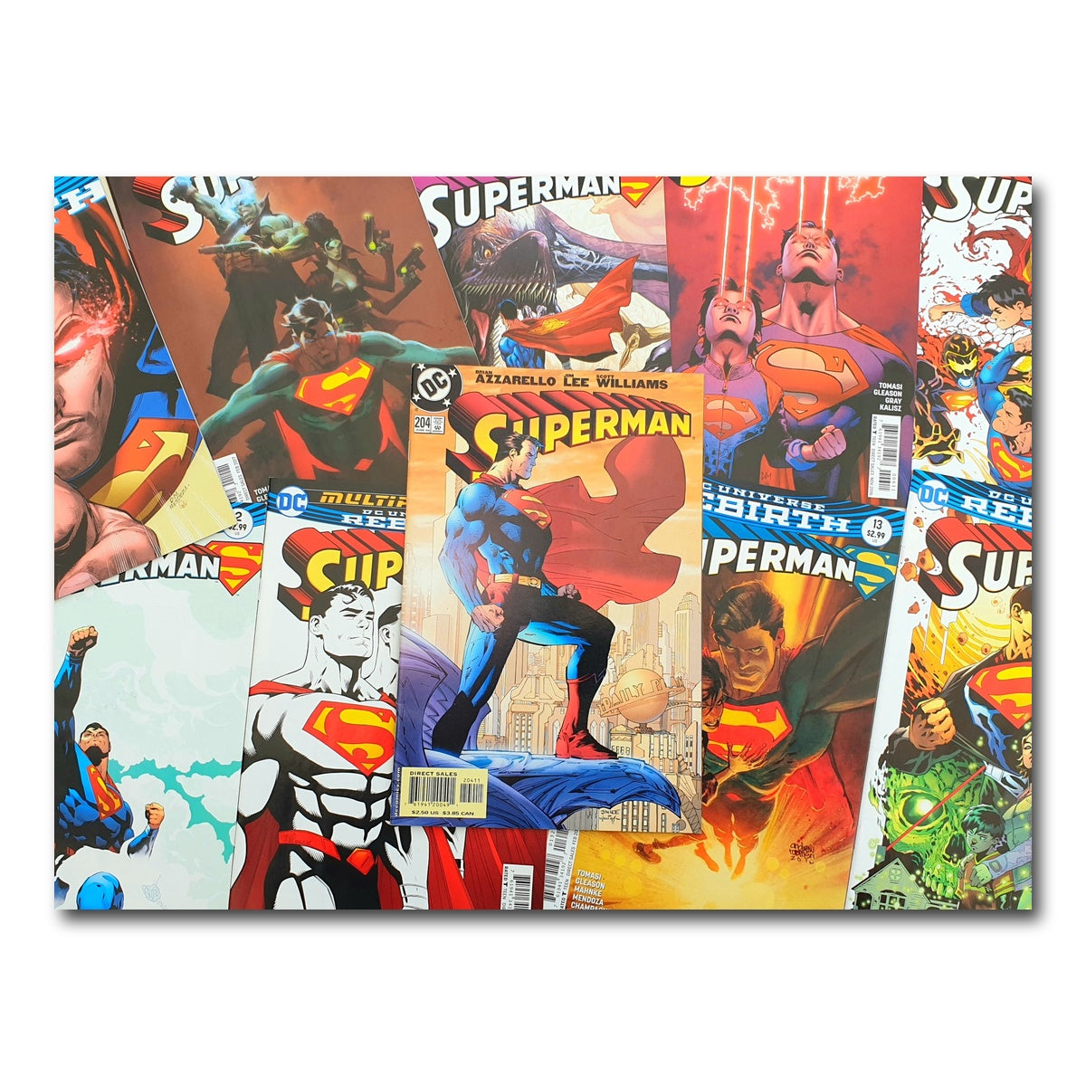 AUTO-MOCKUP WHITE | Superman comic books | 1 Piece | Gallery Wrap Canvas | group=4x3