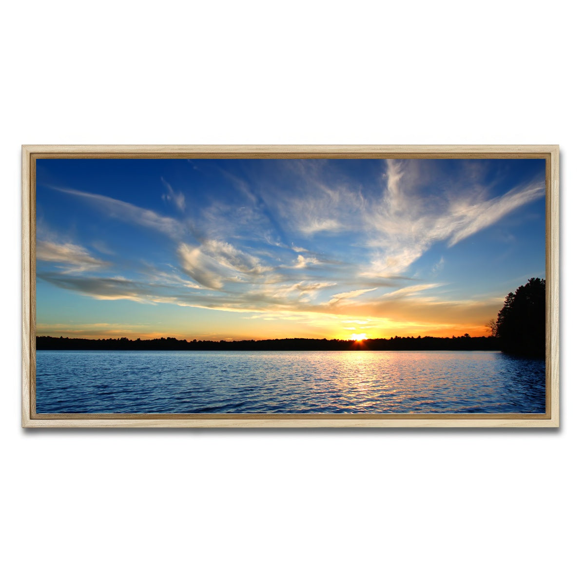 AUTO-MOCKUP WHITE | Sweeney Lake | 1 Piece | Natural Framed Canvas | group=2x1
