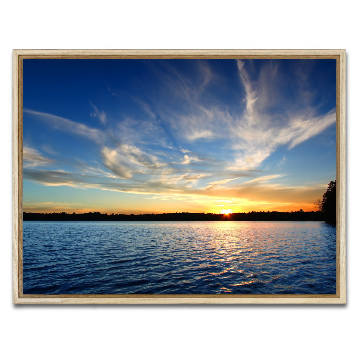 AUTO-MOCKUP WHITE | Sweeney Lake | 1 Piece | Natural Framed Canvas | group=4x3