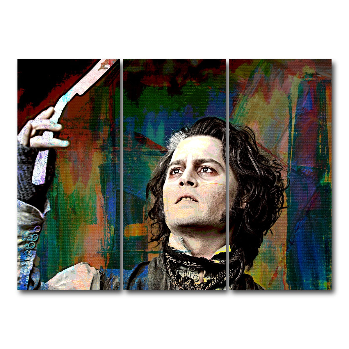AUTO-MOCKUP WHITE | Sweeney Todd | 3 Piece | Gallery Wrap Canvas | group=8x18
