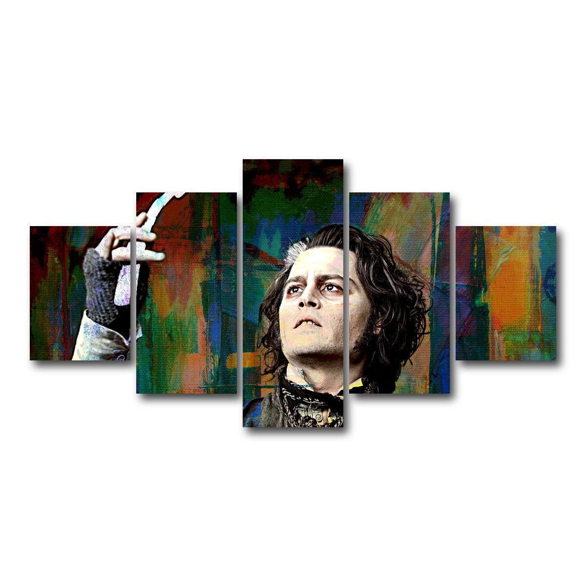 AUTO-MOCKUP WHITE | Sweeney Todd | 5 Piece | Gallery Wrap Canvas | group=5_short