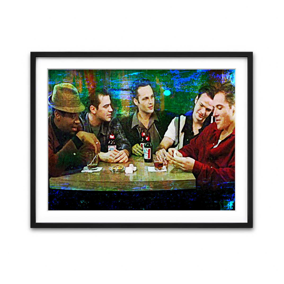 Framed Print 4x3 Black