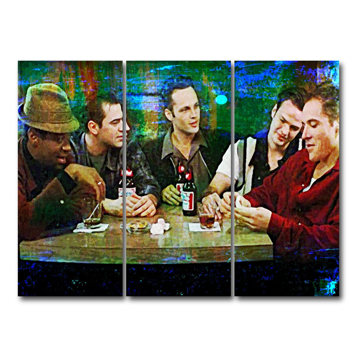 AUTO-MOCKUP WHITE | Swingers | 3 Piece | Gallery Wrap Canvas | group=8x18