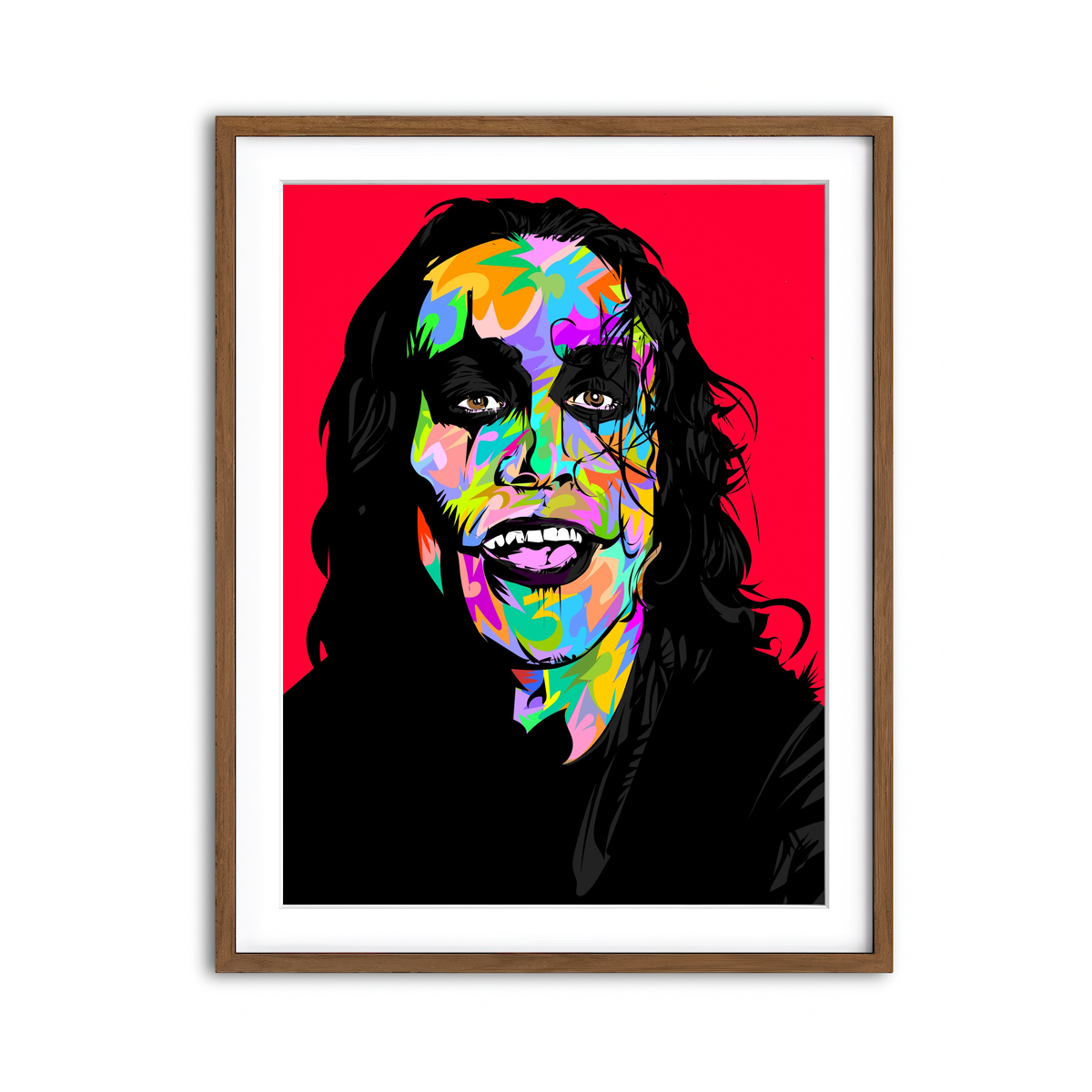 Framed Print 3x4 Walnut