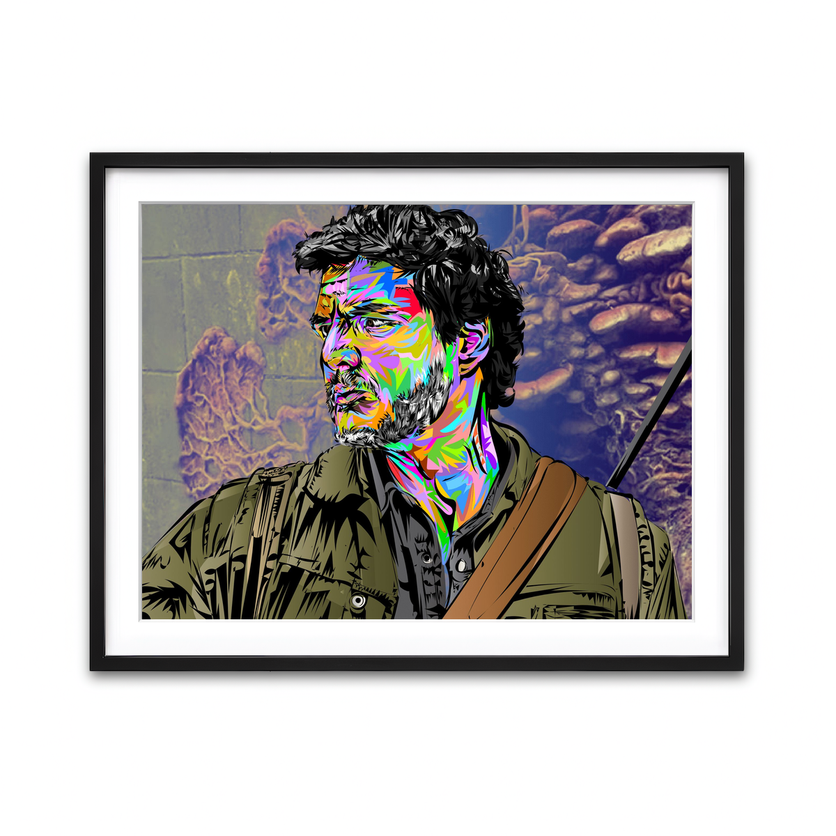 Framed Print 4x3 Black