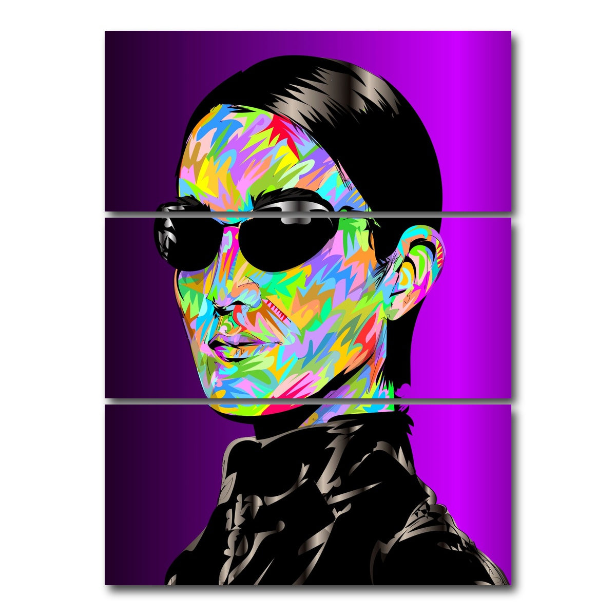 AUTO-MOCKUP WHITE | TRINITY 2 | 3 Piece | Gallery Wrap Canvas | group=8x18_stacked