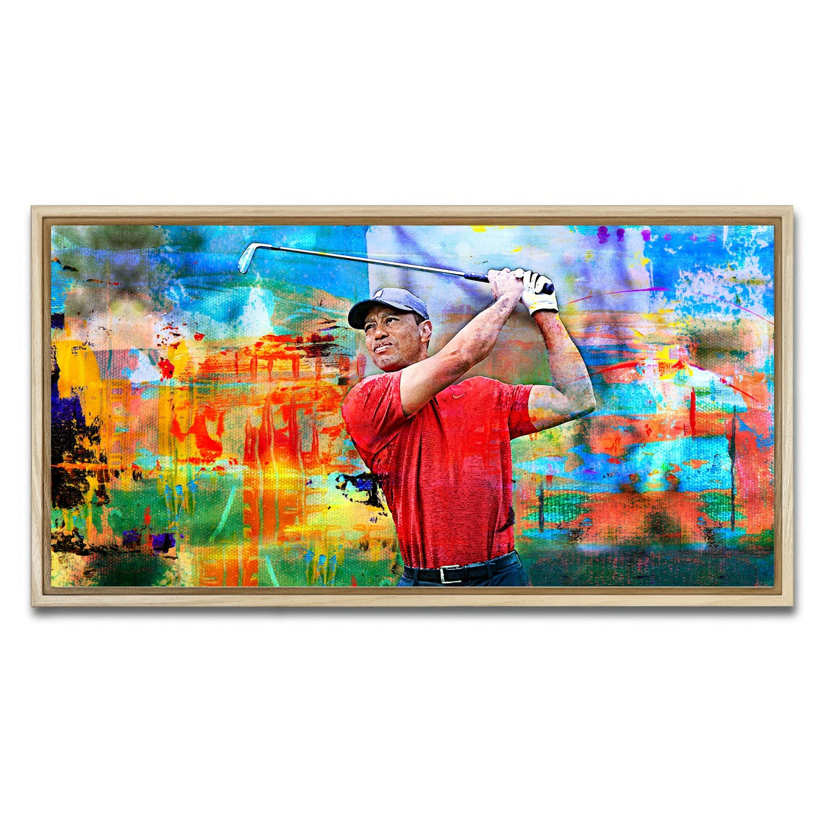 AUTO-MOCKUP WHITE | TW Canvas | 1 Piece | Natural Framed Canvas | group=2x1