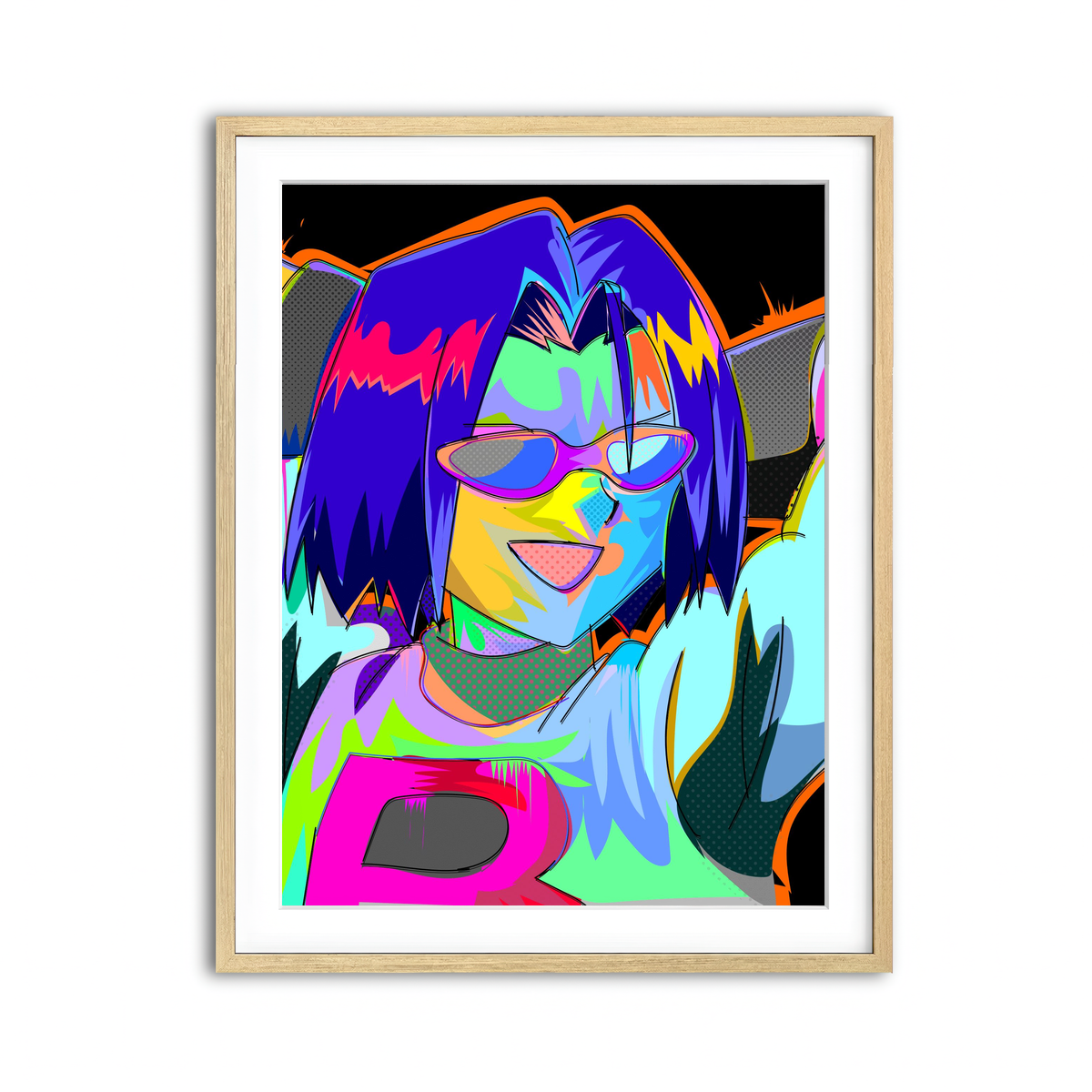 Framed Print 3x4 Natural