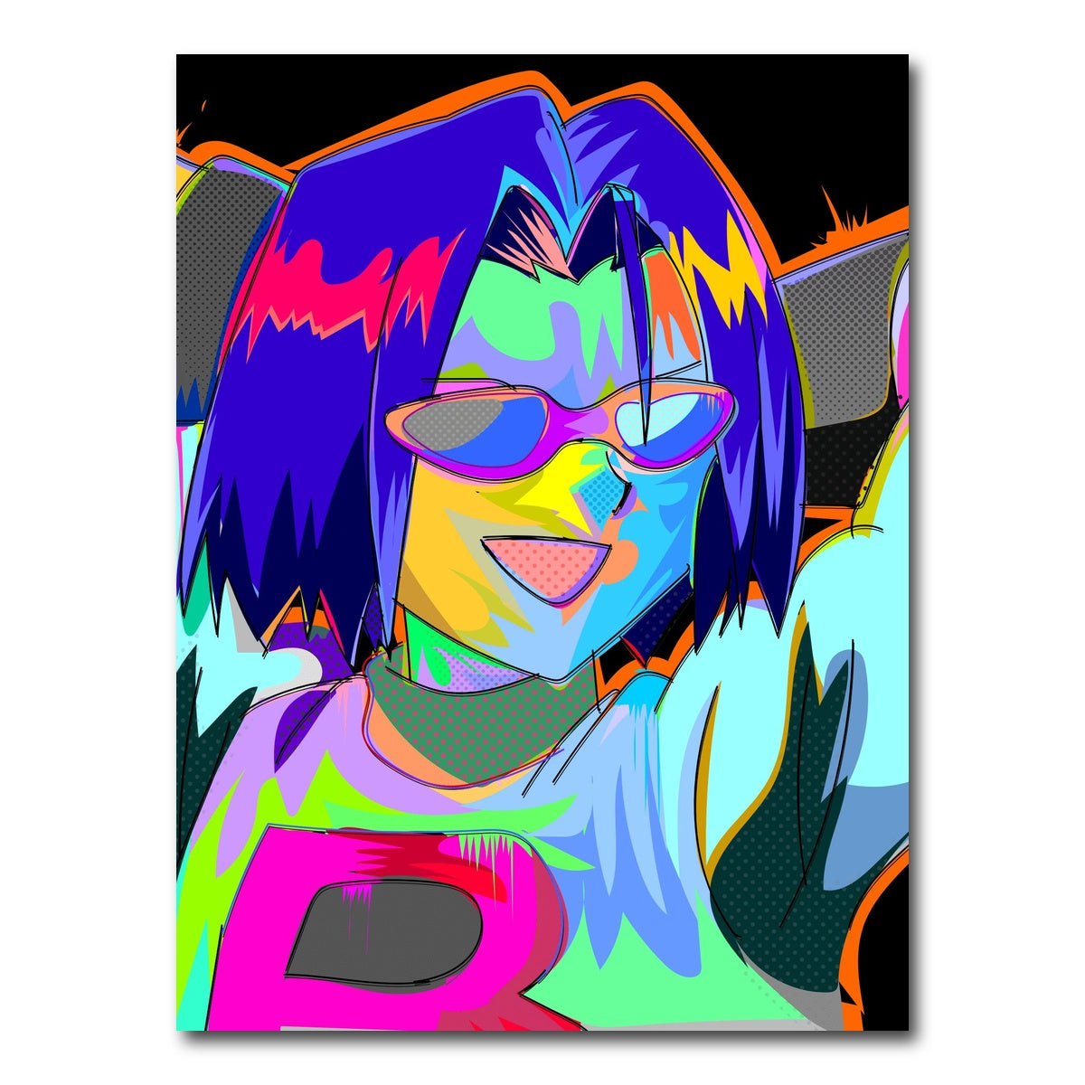 AUTO-MOCKUP WHITE | Team Rocket | 1 Piece | Gallery Wrap Canvas | group=3x4