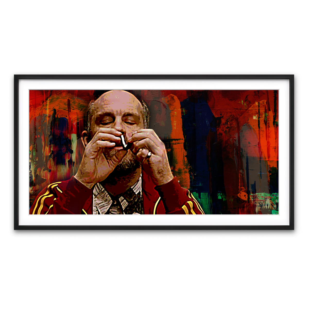 Framed Print 2x1 Black