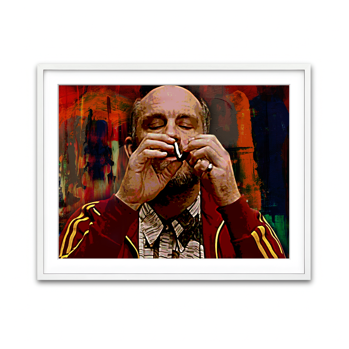 Framed Print 4x3 White