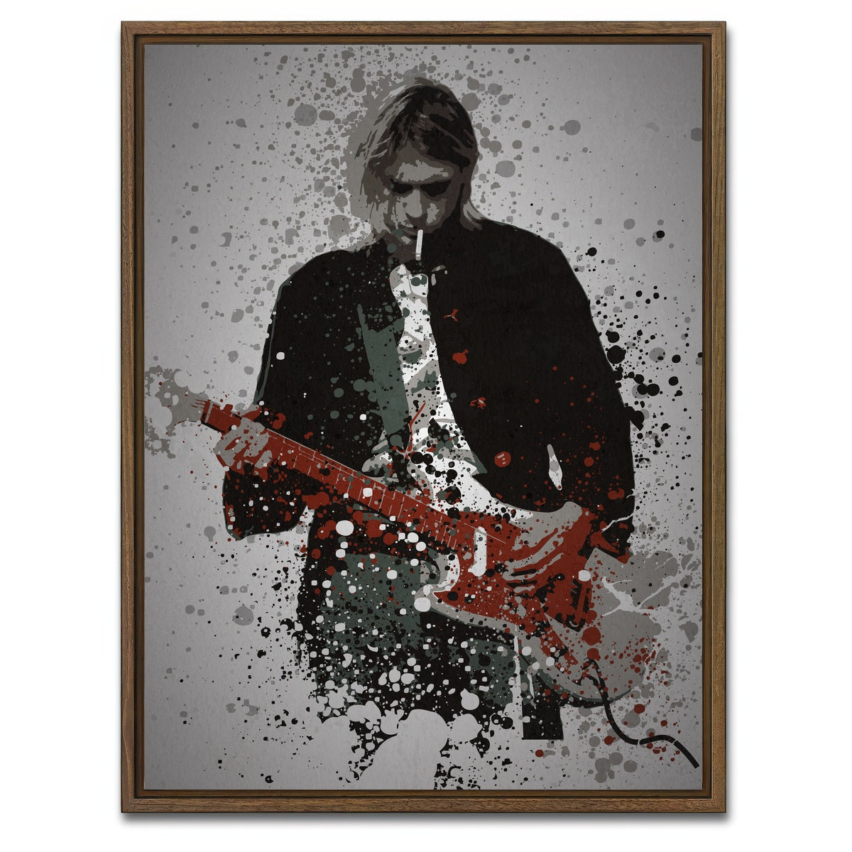 AUTO-MOCKUP WHITE | Teen Spirit | 1 Piece | Walnut Framed Canvas | group=3x4