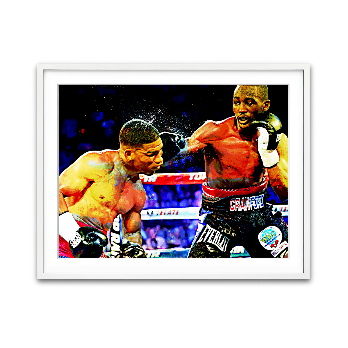 Framed Print 4x3 White