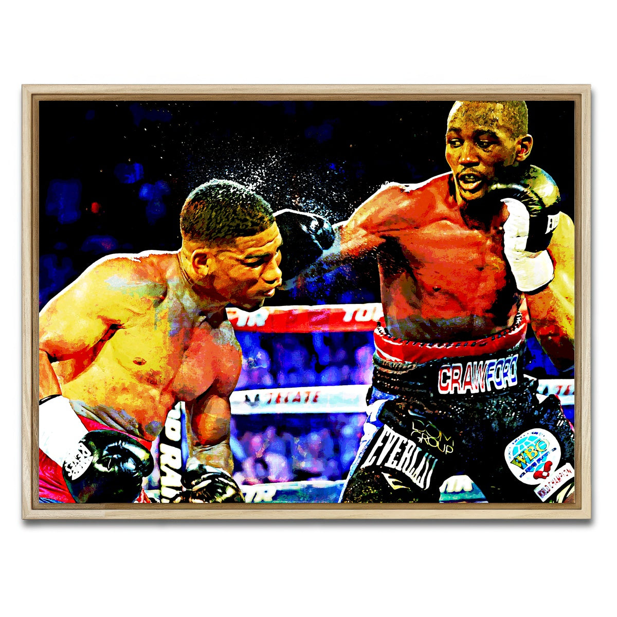 AUTO-MOCKUP WHITE | Terence Crawford | 1 Piece | Natural Framed Canvas | group=4x3