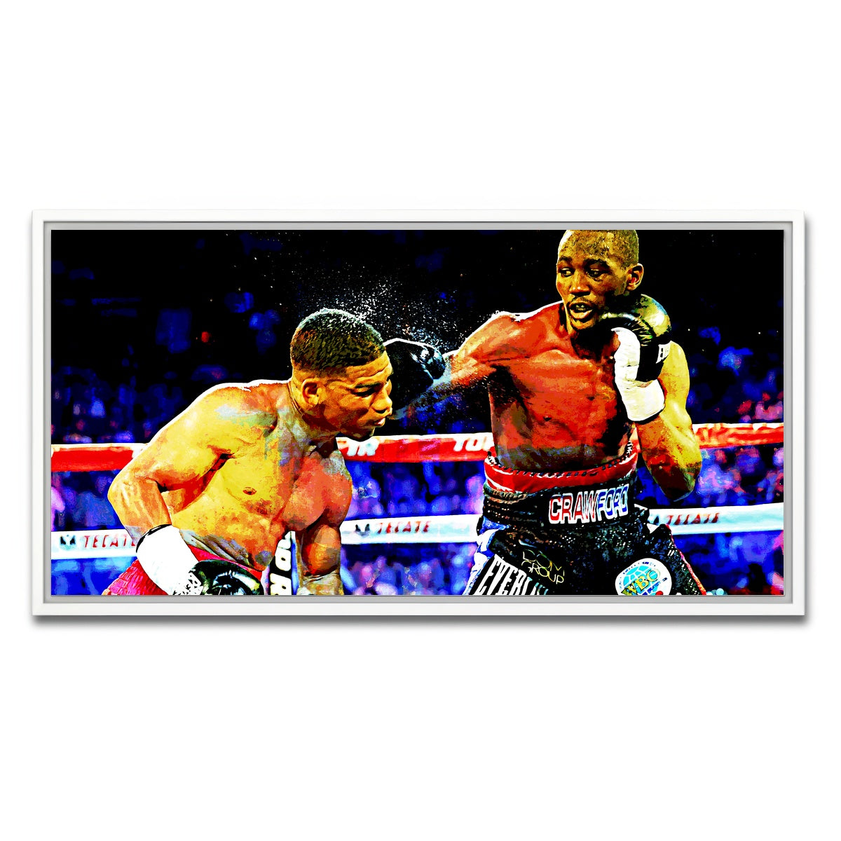 AUTO-MOCKUP WHITE | Terence Crawford | 1 Piece | White Framed Canvas | group=2x1