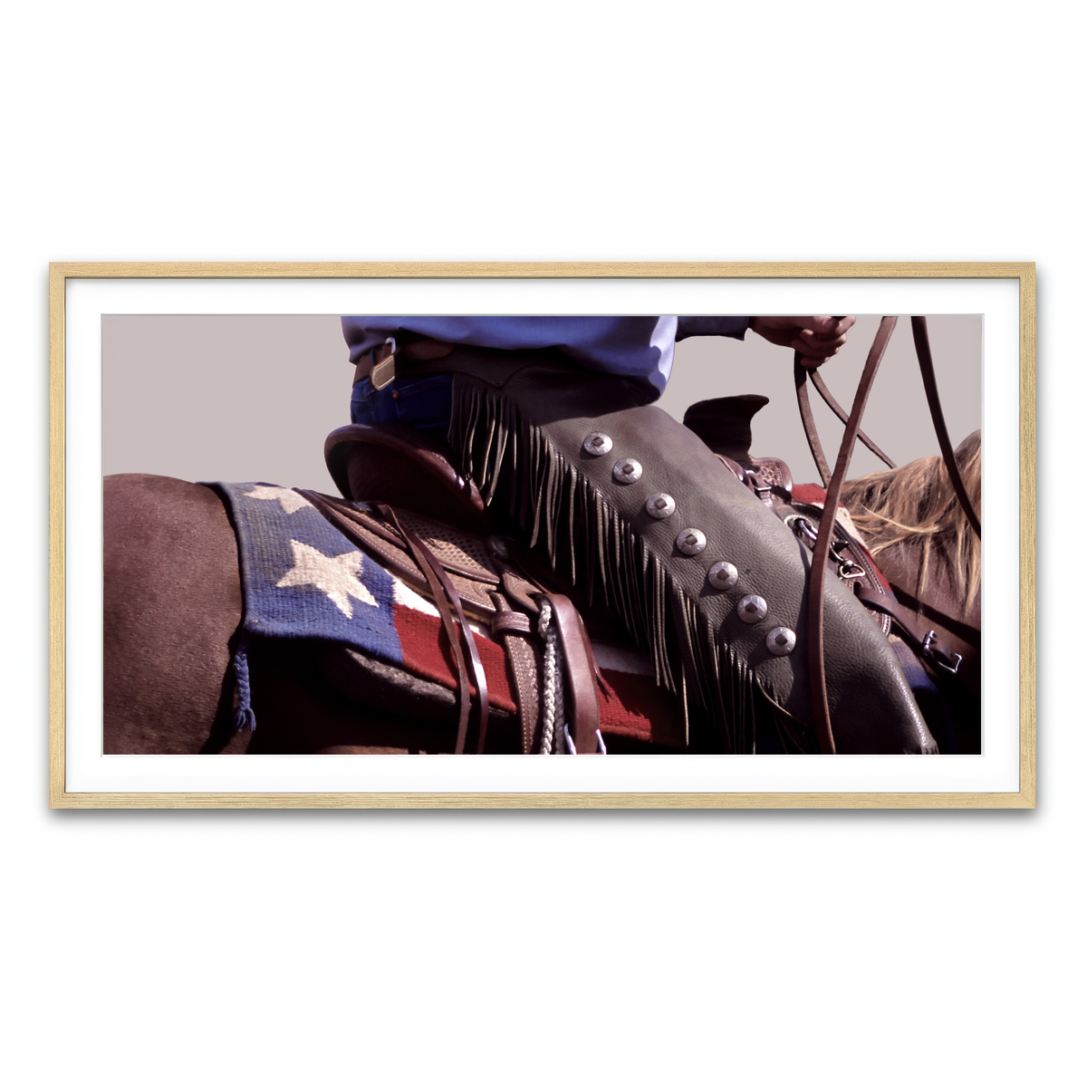 Framed Print 2x1 Natural