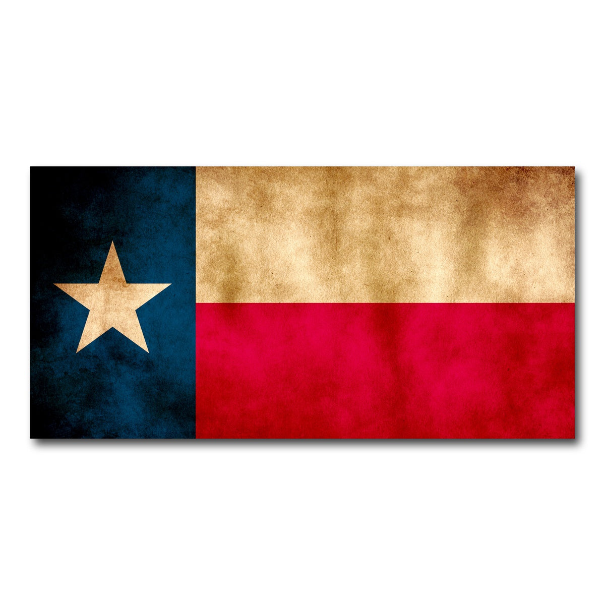 AUTO-MOCKUP WHITE | Texas State Flag | 1 Piece | Gallery Wrap Canvas | group=2x1