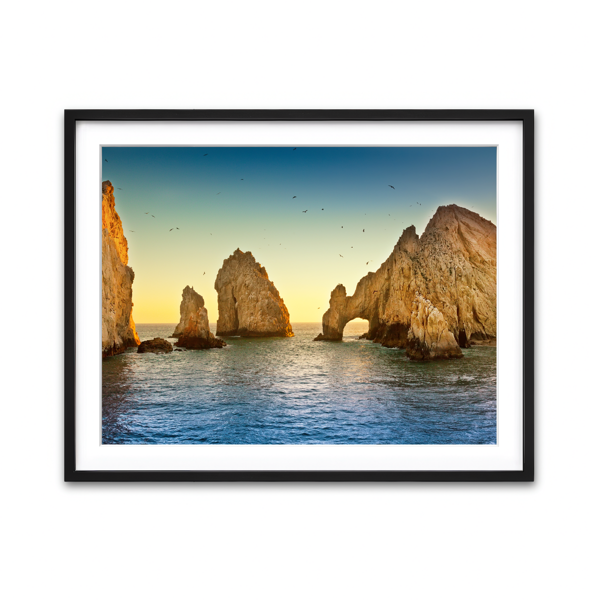 Framed Print 4x3 Black