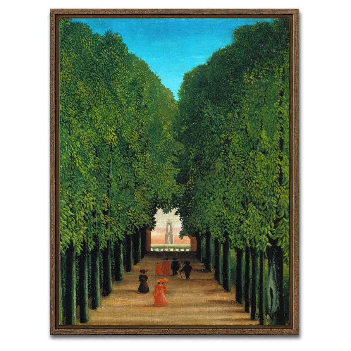 AUTO-MOCKUP WHITE | The Avenue in the Park at Saint Cloud | 1 Piece | Walnut Framed Canvas | group=3x4