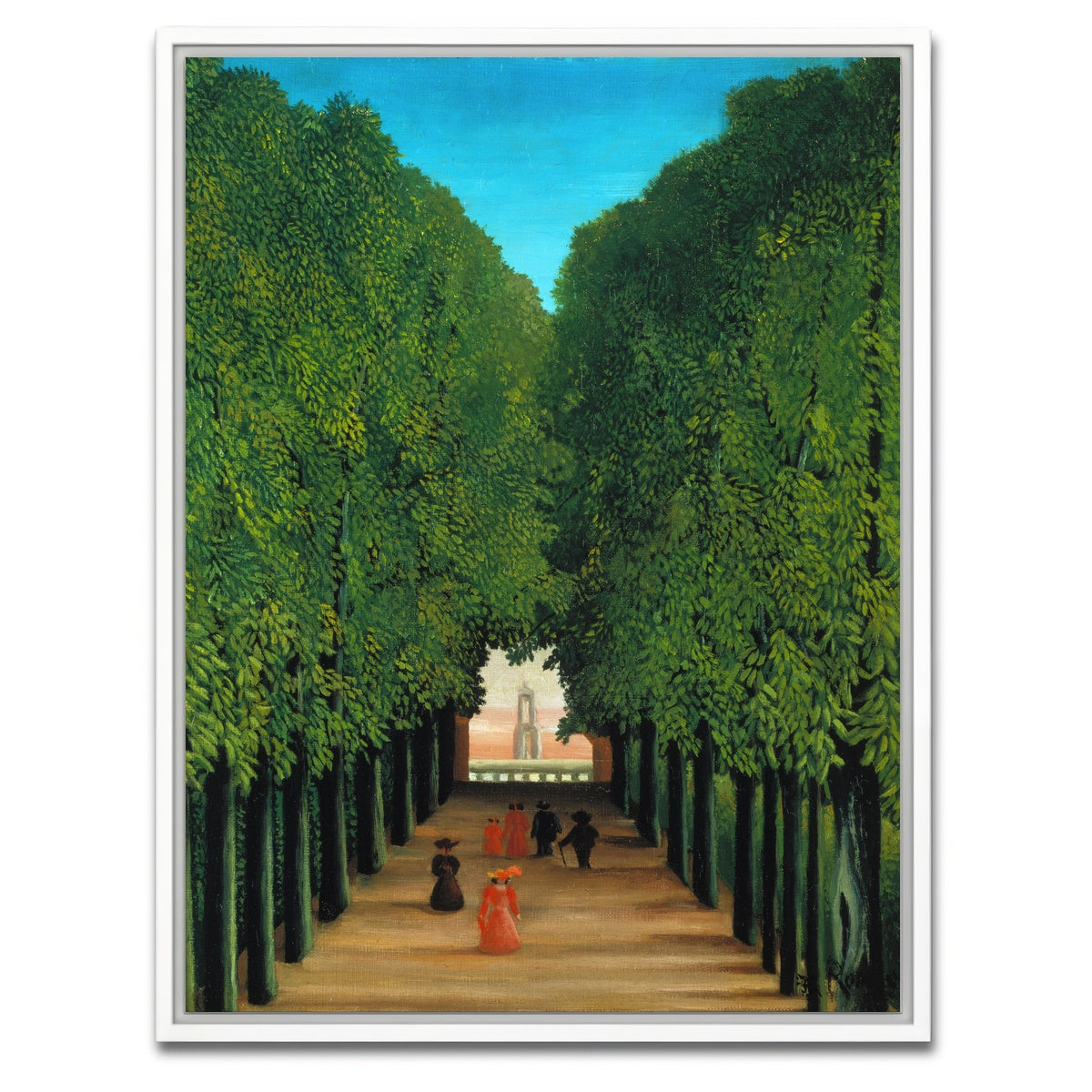 AUTO-MOCKUP WHITE | The Avenue in the Park at Saint Cloud | 1 Piece | White Framed Canvas | group=3x4
