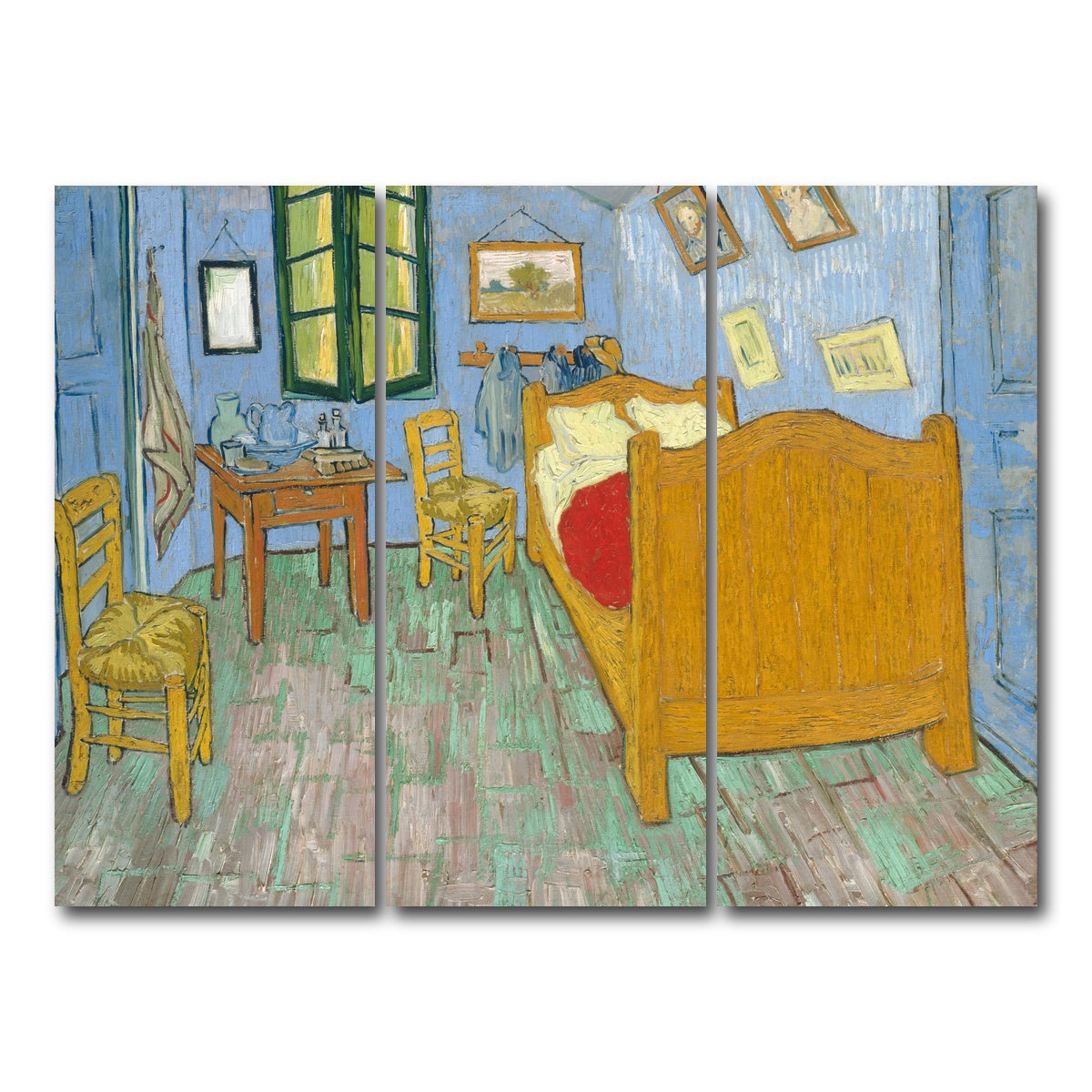 AUTO-MOCKUP WHITE | The Bedroom | 3 Piece | Gallery Wrap Canvas | group=8x18