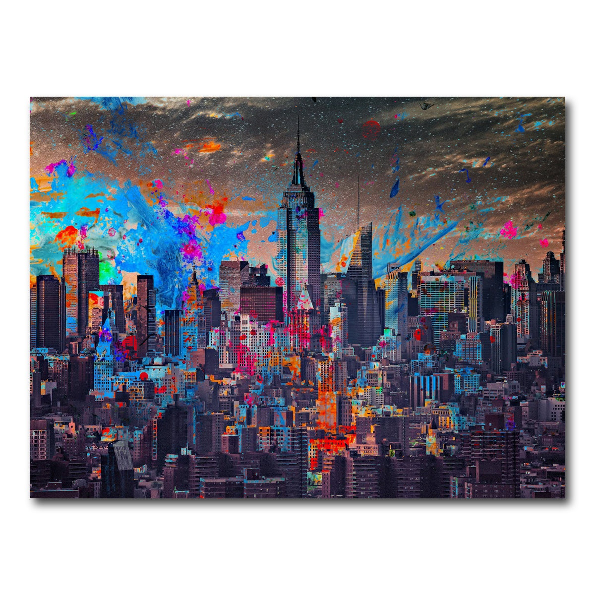 AUTO-MOCKUP WHITE | The Big Apple | 1 Piece | Gallery Wrap Canvas | group=4x3