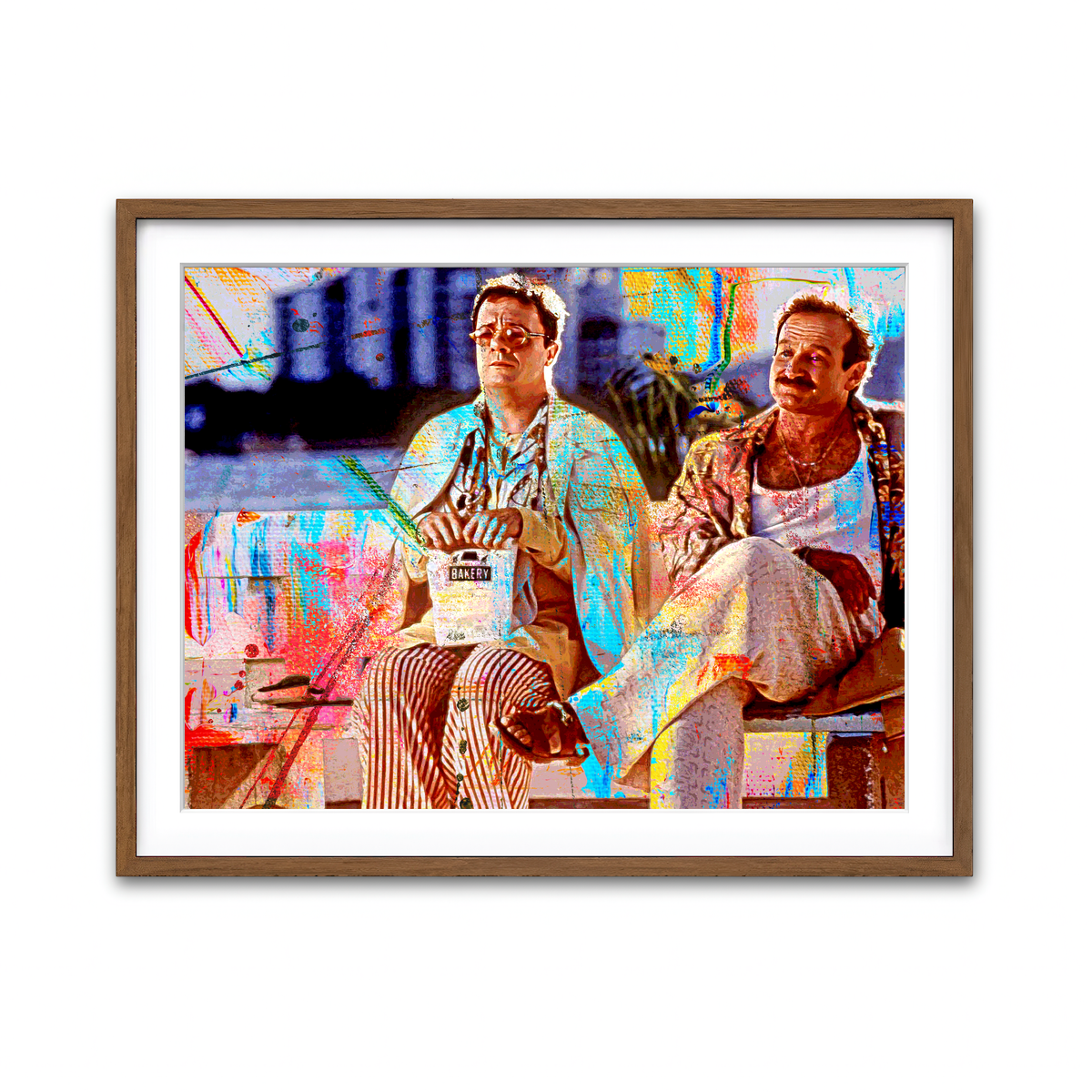 Framed Print 4x3 Walnut