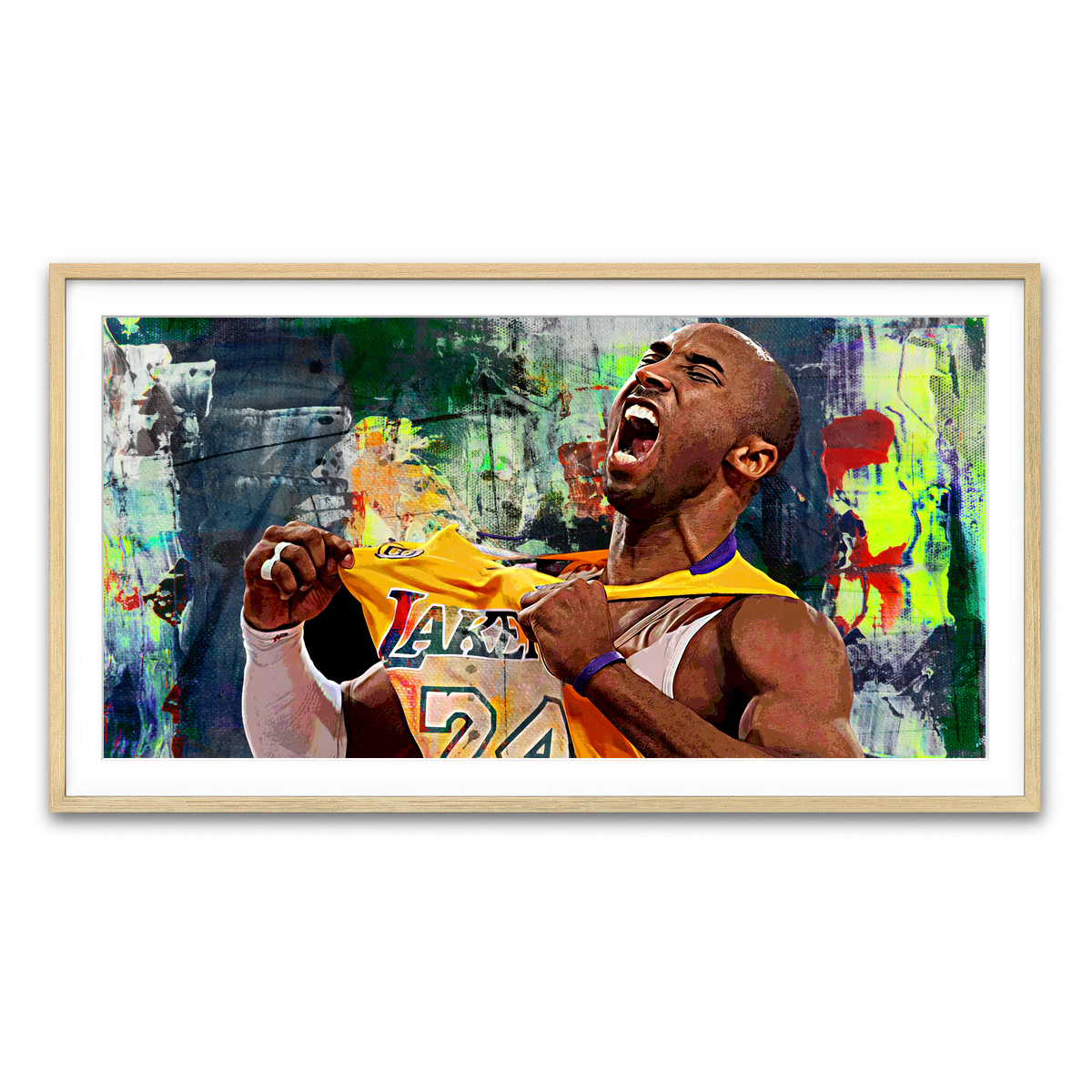 Framed Print 2x1 Natural