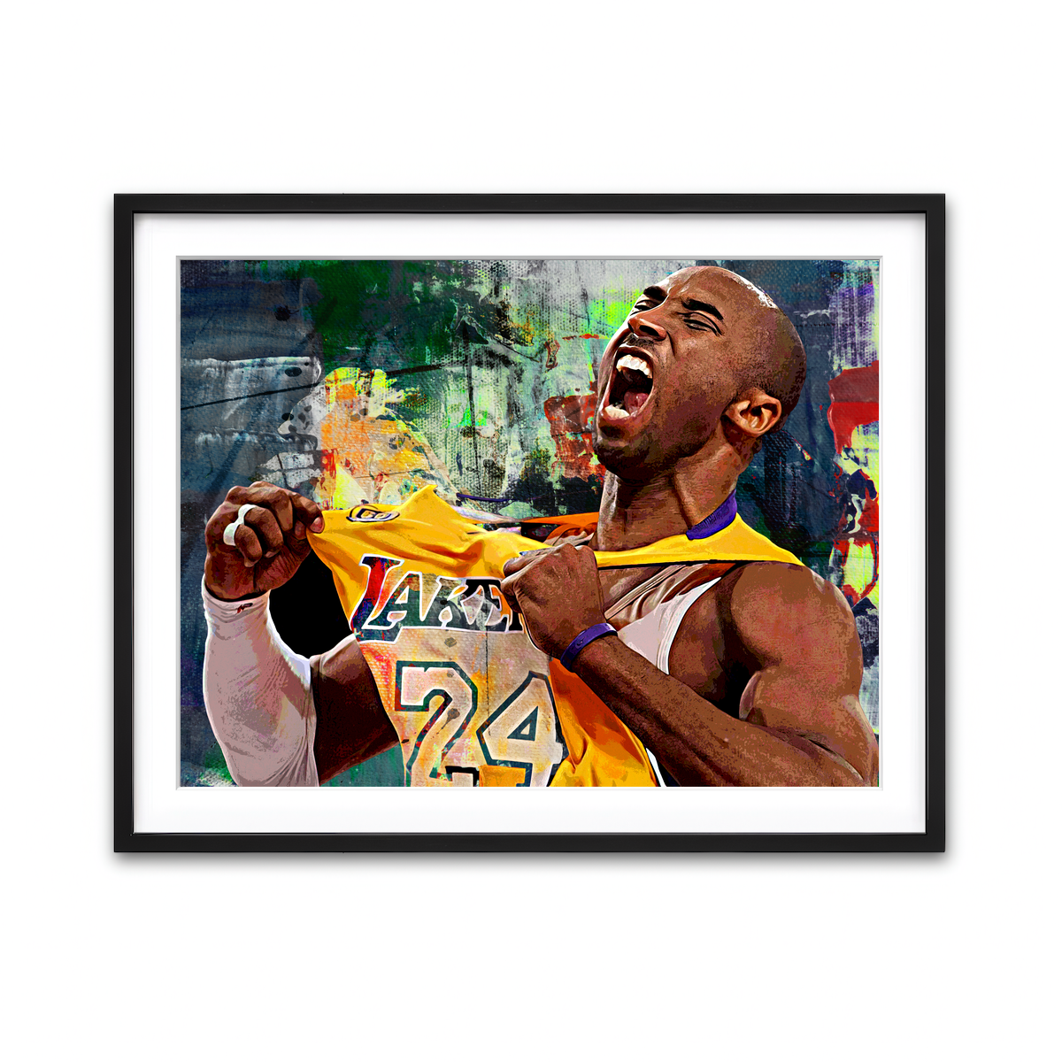 Framed Print 4x3 Black