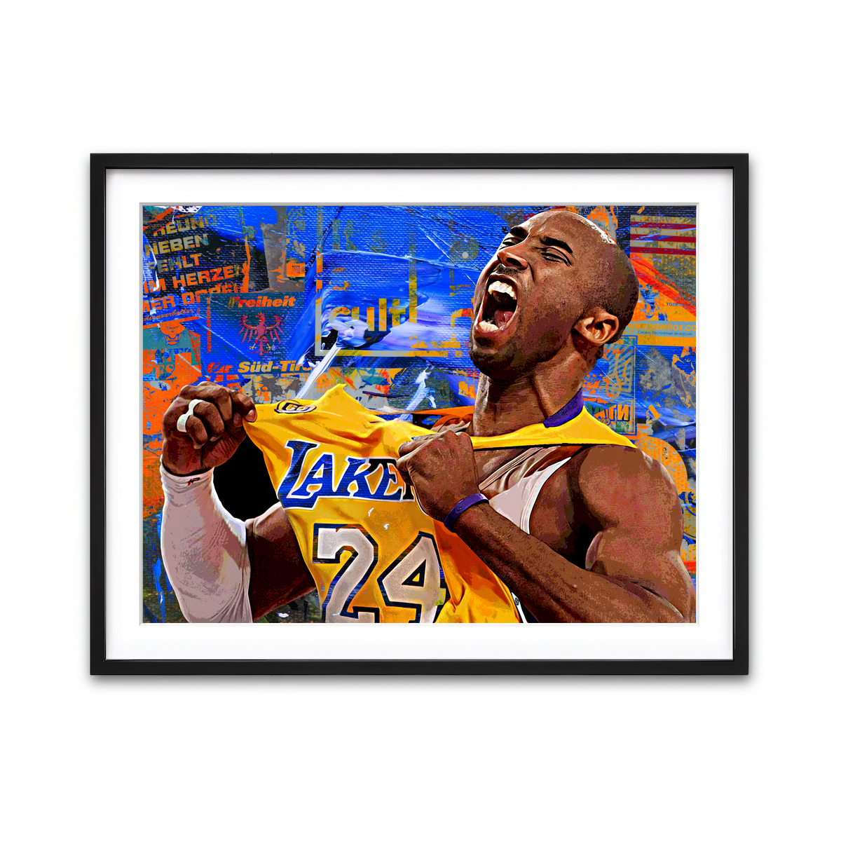 Framed Print 4x3 Black