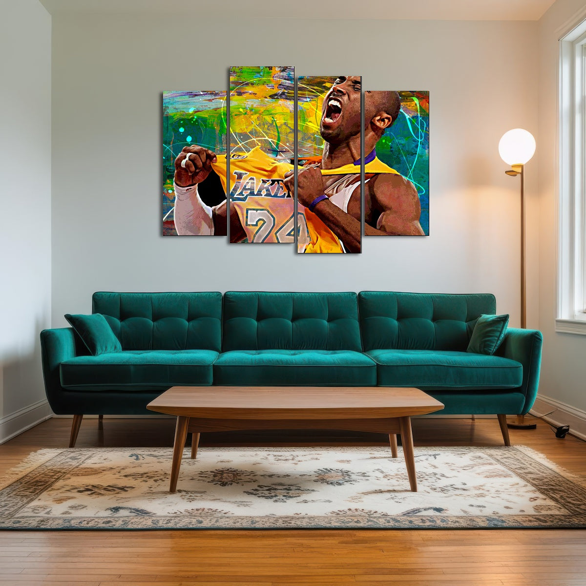 AUTO-MOCKUP ROOM | The Black Mamba Yellow Blend