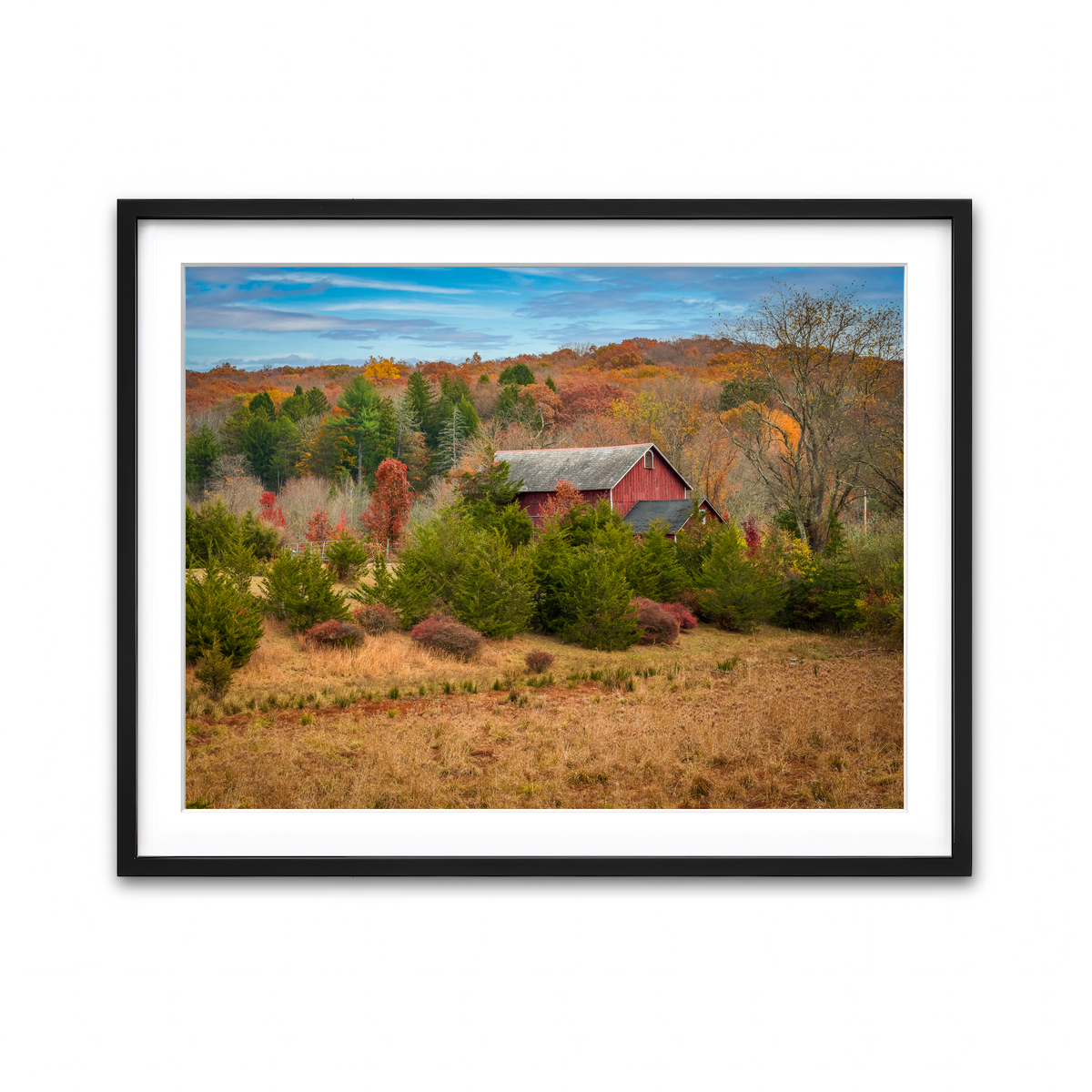 Framed Print 4x3 Black