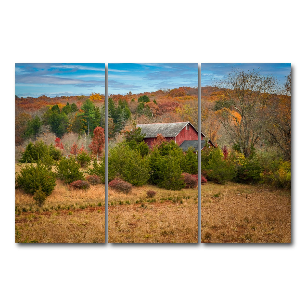 AUTO-MOCKUP WHITE | The Colors of Home | 3 Piece | Gallery Wrap Canvas | group=12x24