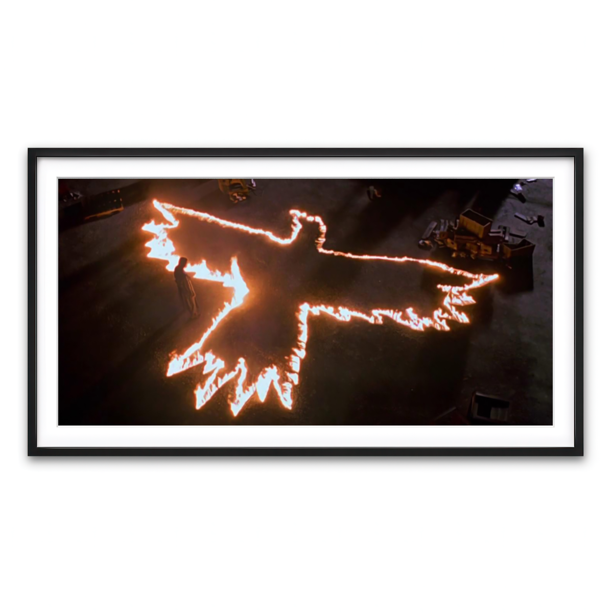 Framed Print 2x1 Black