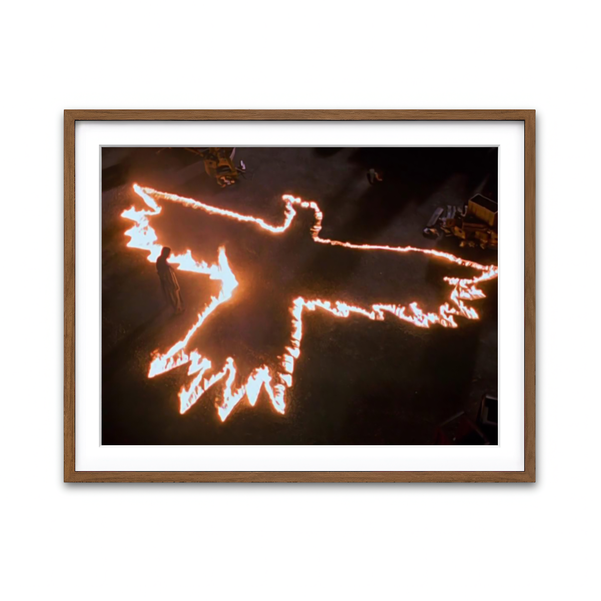 Framed Print 4x3 Walnut