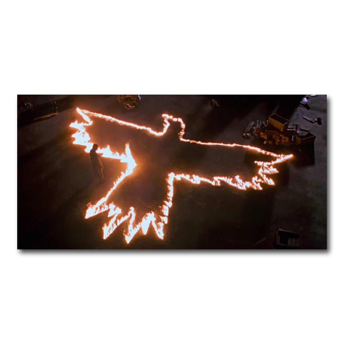 AUTO-MOCKUP WHITE | The Crow Fire | 1 Piece | Gallery Wrap Canvas | group=2x1