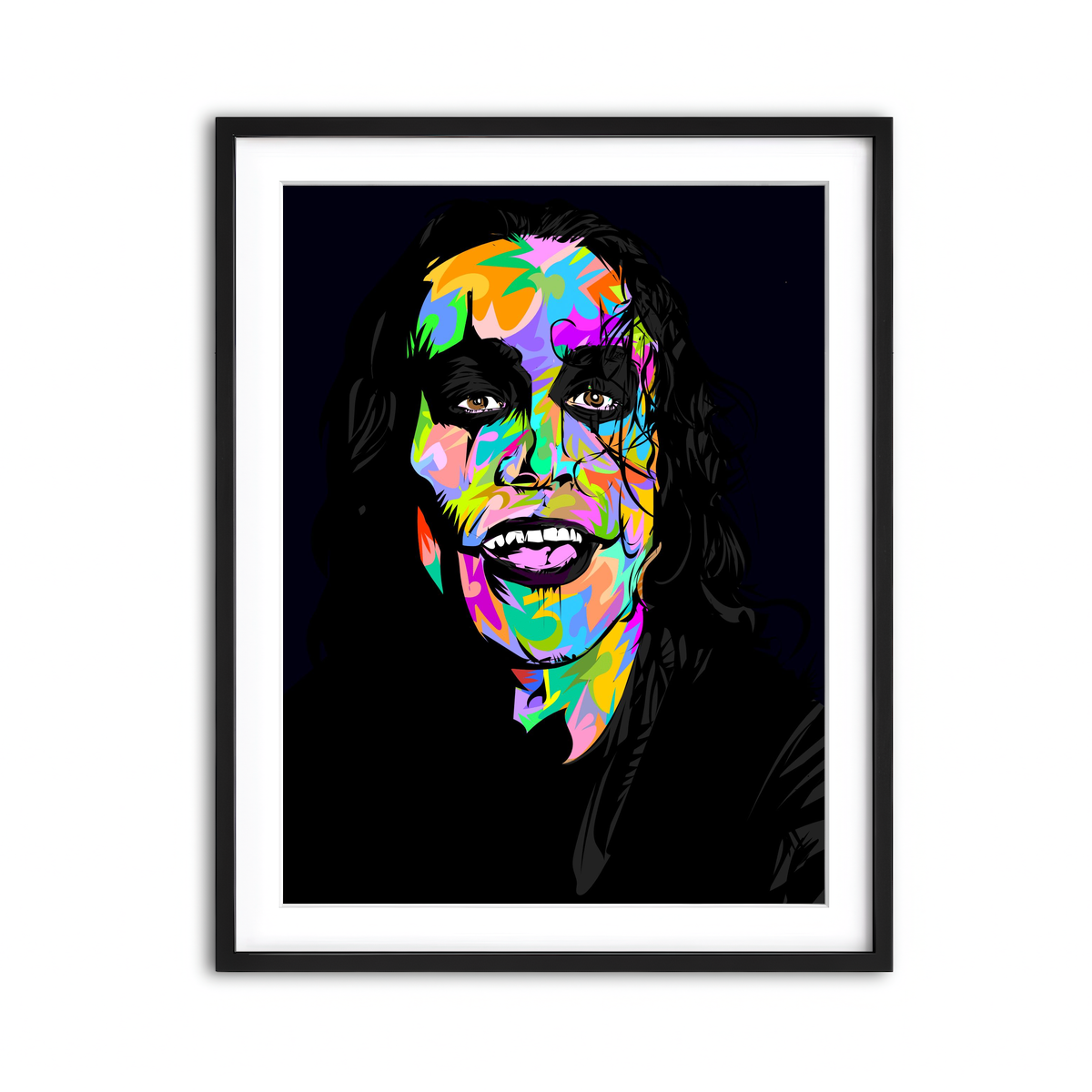 Framed Print 3x4 Black