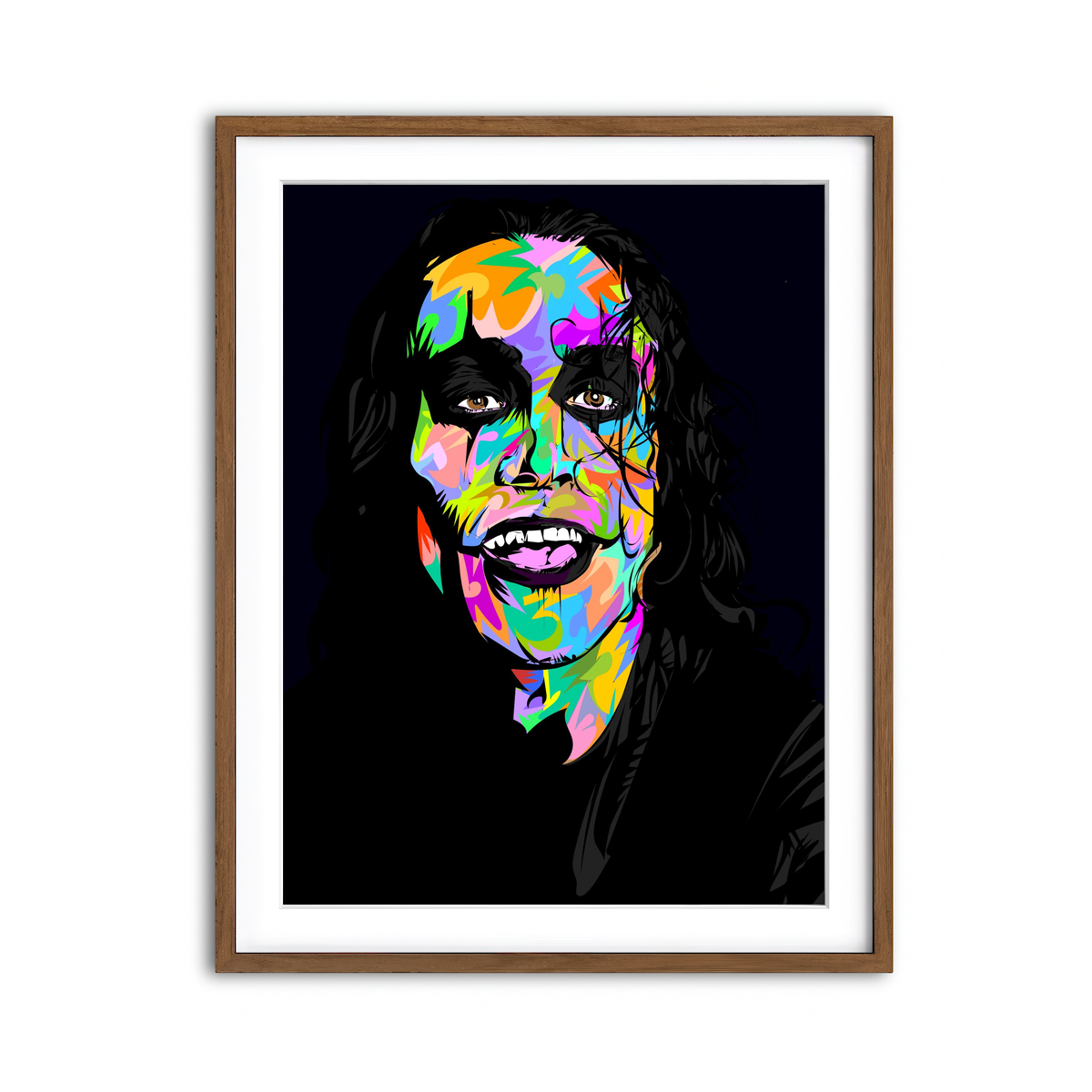 Framed Print 3x4 Walnut