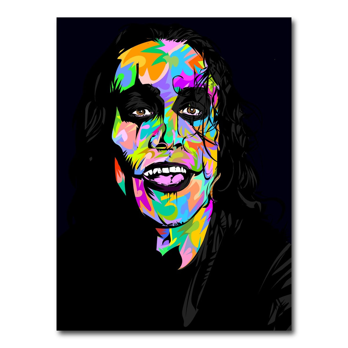 AUTO-MOCKUP WHITE | The Crow | 1 Piece | Gallery Wrap Canvas | group=3x4