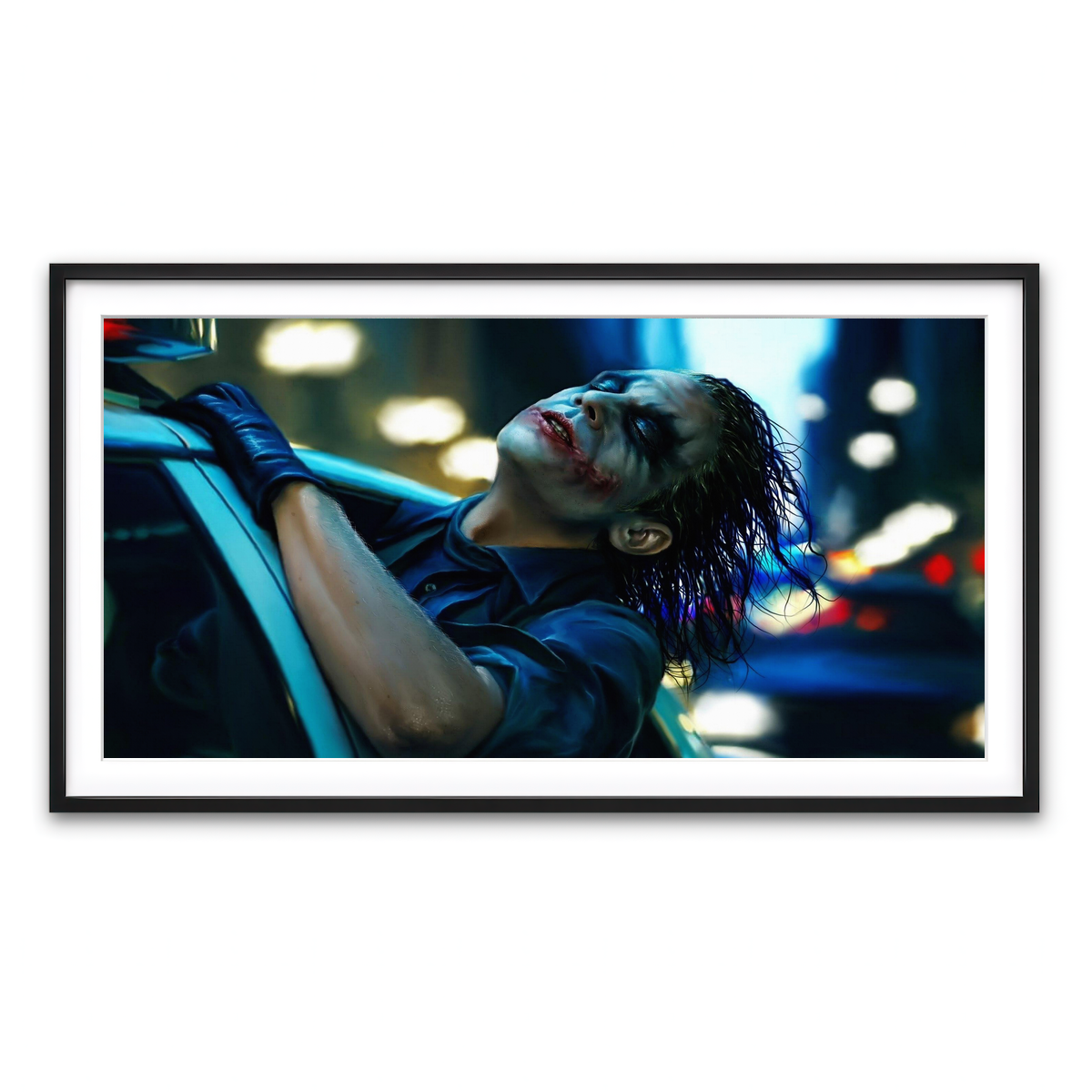 Framed Print 2x1 Black