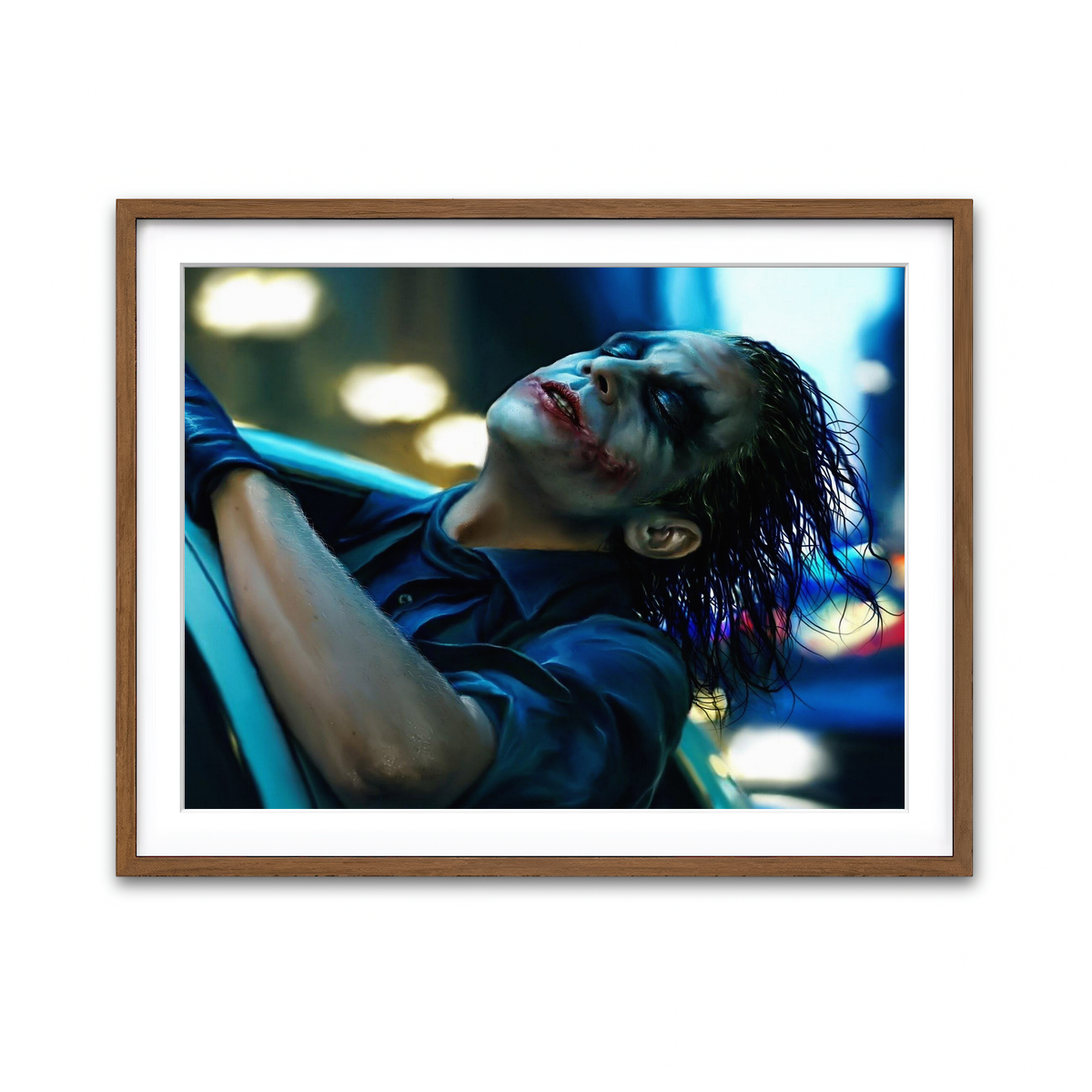 Framed Print 4x3 Walnut