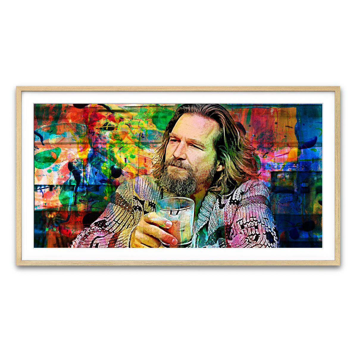 Framed Print 2x1 Natural