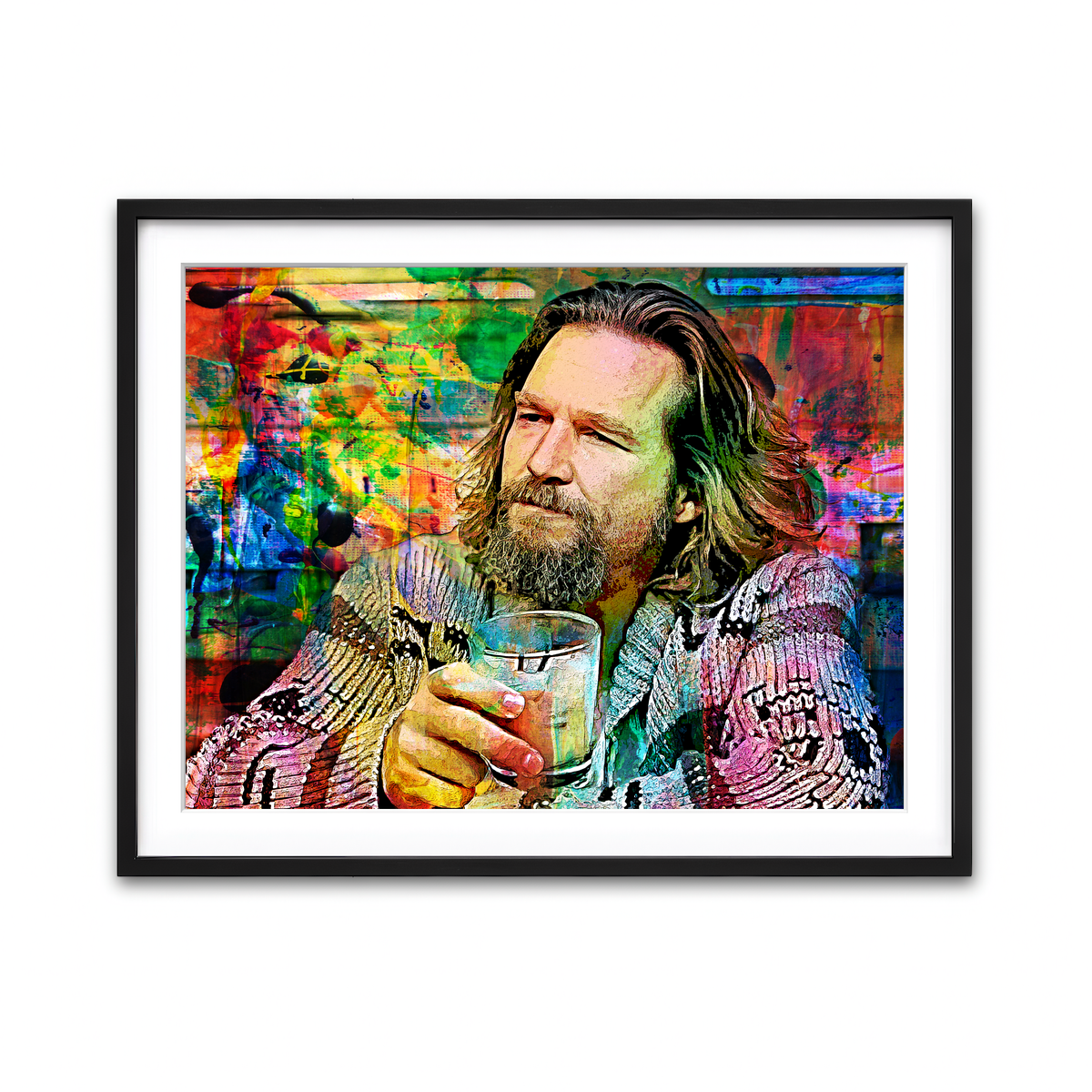 Framed Print 4x3 Black