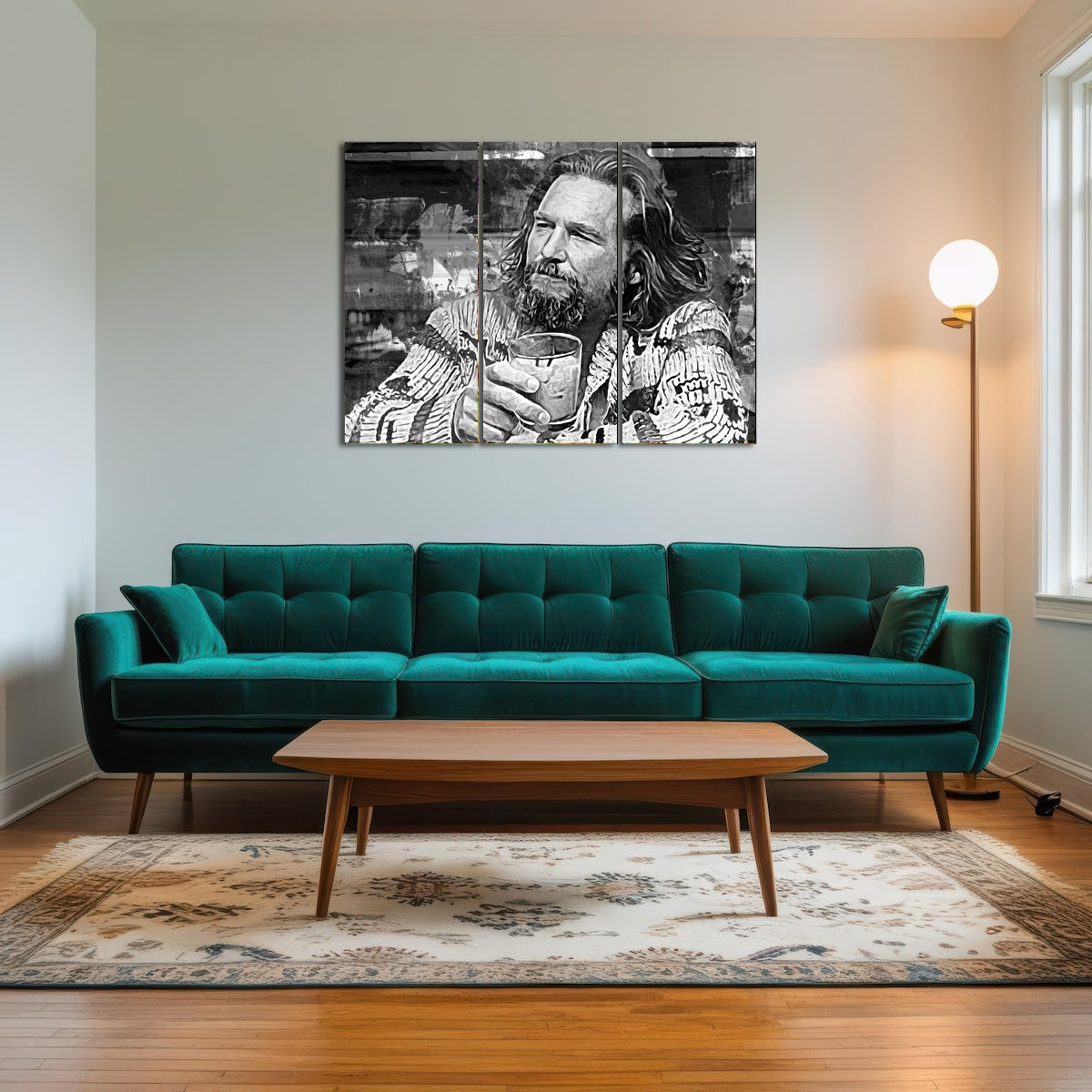 AUTO-MOCKUP ROOM | The Dude Grayscale