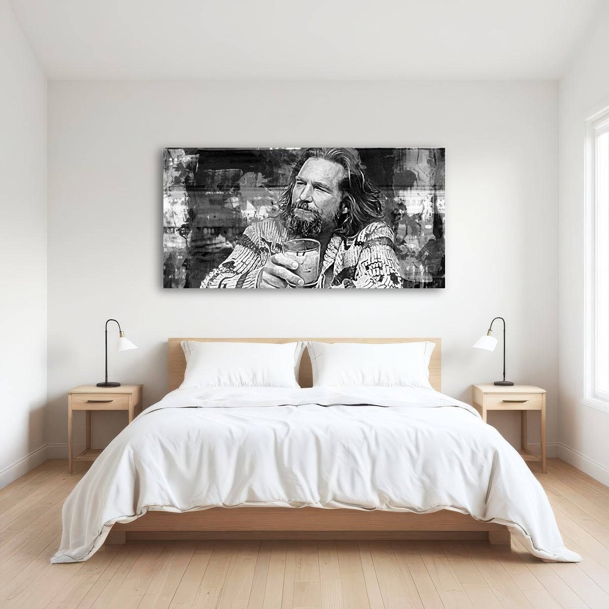 AUTO-MOCKUP ROOM | The Dude Grayscale