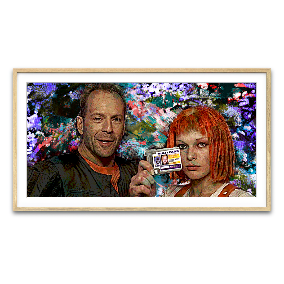 Framed Print 2x1 Natural